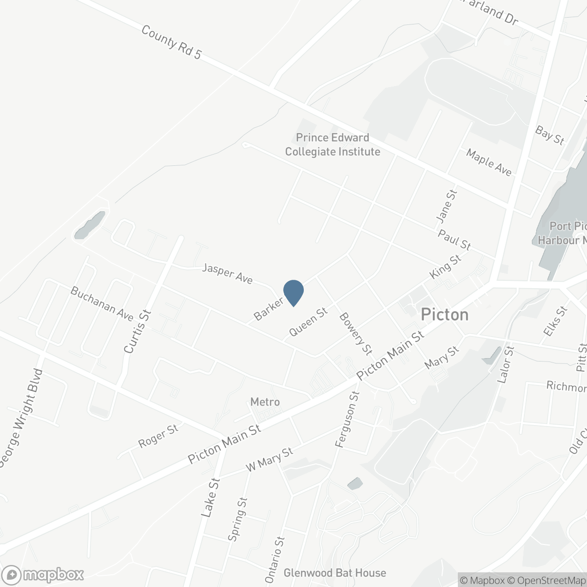 16 BARKER STREET, Prince Edward, Ontario K0K 2T0